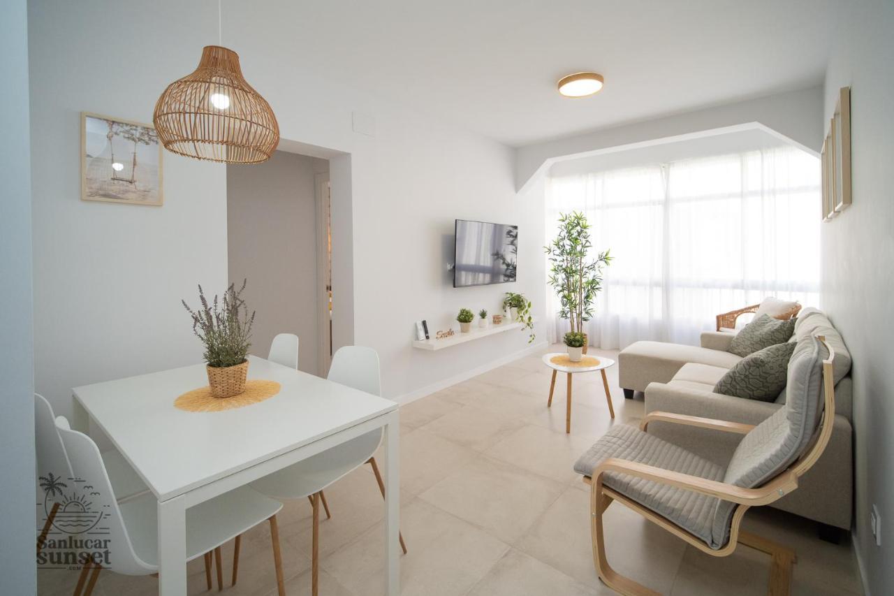 Apartamento Sanlucar Sunset ซันลูการ์เดบาร์ราเมดา ภายนอก รูปภาพ