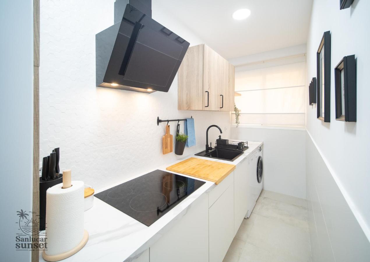 Apartamento Sanlucar Sunset ซันลูการ์เดบาร์ราเมดา ภายนอก รูปภาพ