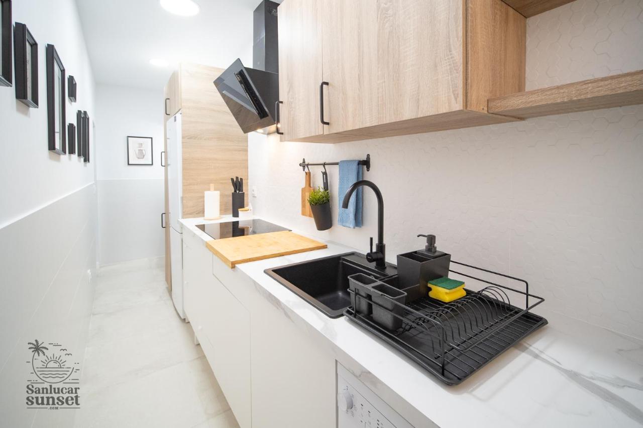 Apartamento Sanlucar Sunset ซันลูการ์เดบาร์ราเมดา ภายนอก รูปภาพ