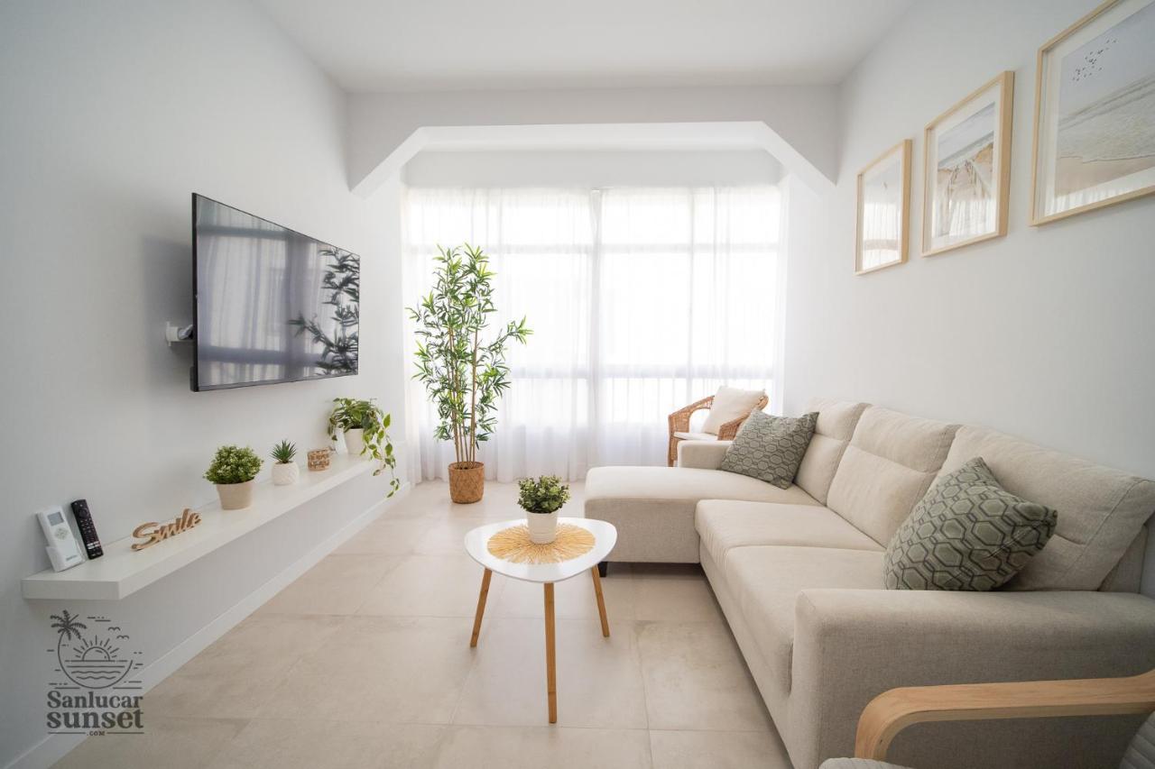 Apartamento Sanlucar Sunset ซันลูการ์เดบาร์ราเมดา ภายนอก รูปภาพ