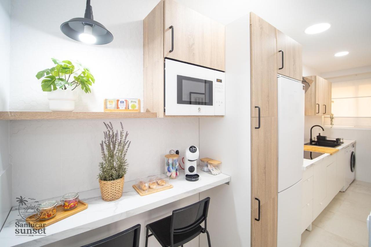 Apartamento Sanlucar Sunset ซันลูการ์เดบาร์ราเมดา ภายนอก รูปภาพ