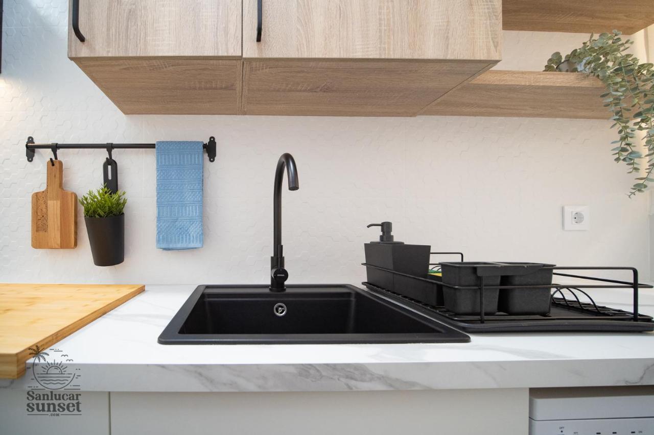 Apartamento Sanlucar Sunset ซันลูการ์เดบาร์ราเมดา ภายนอก รูปภาพ