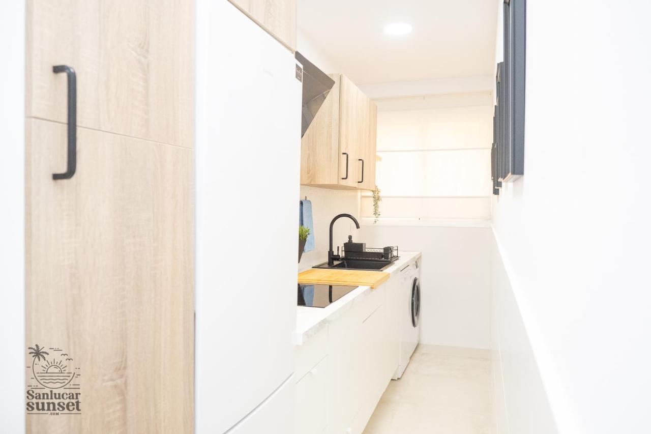 Apartamento Sanlucar Sunset ซันลูการ์เดบาร์ราเมดา ภายนอก รูปภาพ